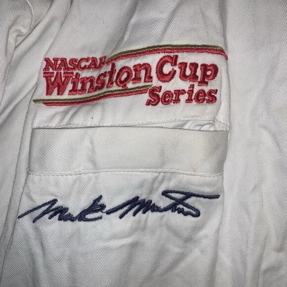 Mark Martin NASCAR Winston Cup Roush Valvoline Chase Authentics Racing Jacket L - Picture 5 of 13